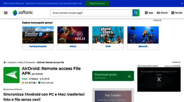 airdroid.softonic.it