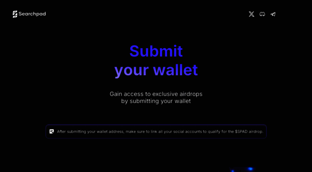airdrop.searchpad.app