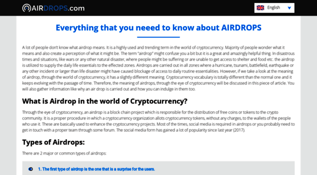 airdrops.com
