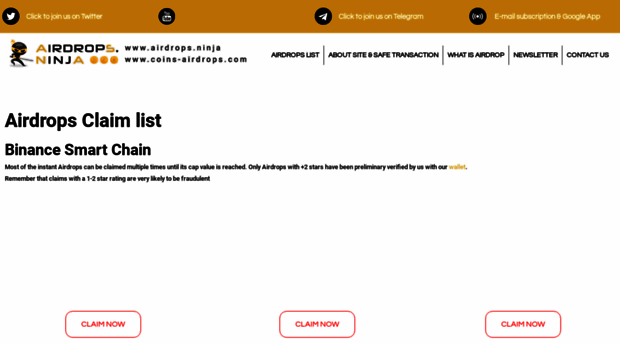 airdrops.ninja