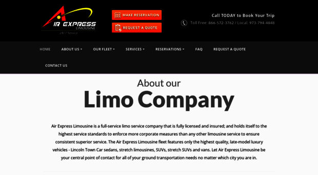airexpresslimousine.com