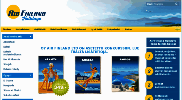 airfinlandholidays.fi