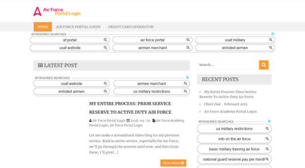 airforceportallogin.com