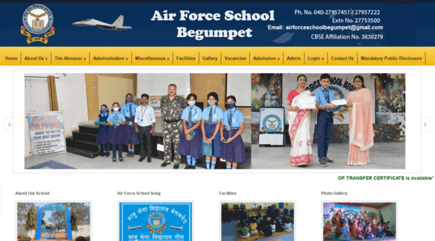 airforceschoolbegumpet.edu.in