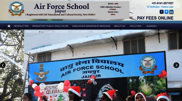 airforceschooljaipur.edu.in