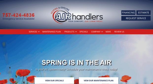 airhandlersva.com