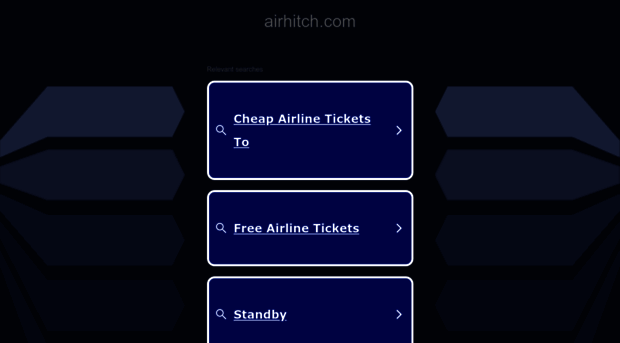 airhitch.com