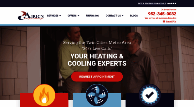 airics-heating.com