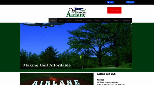 airlanegolfclub.com