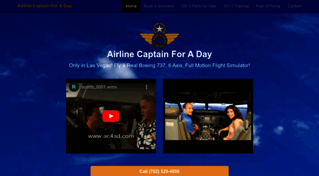 airlinecaptainforaday.com