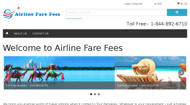 airlinefarefees.com