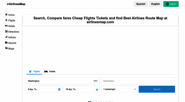 airlinesmap.com