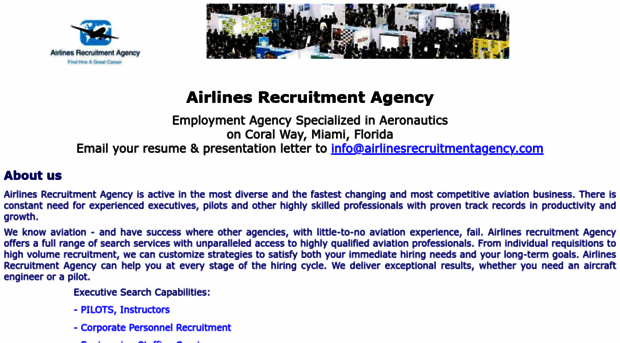 airlinesrecruitmentagency.com