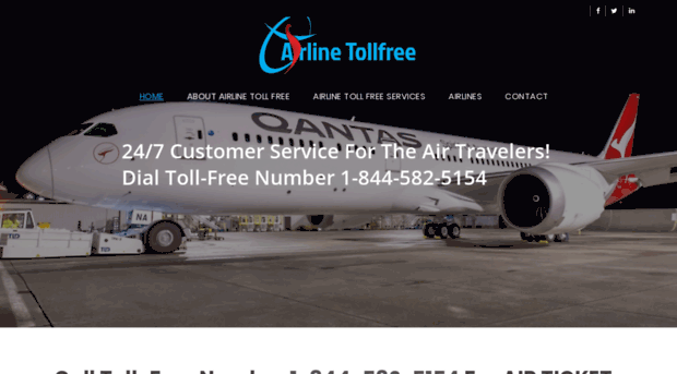 airlinetollfree.com