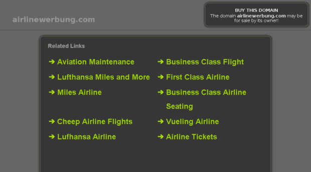 airlinewerbung.com