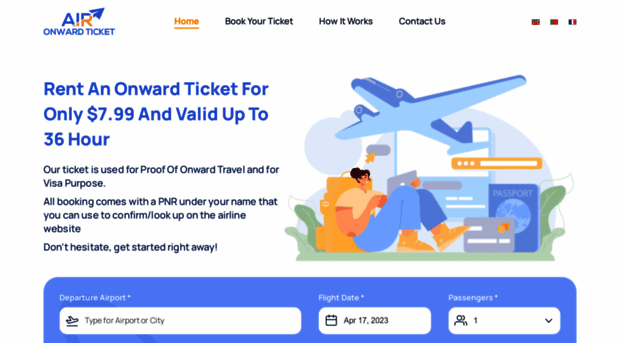 aironwardticket.com