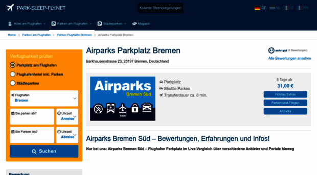 airparks-bremen.de