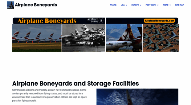 airplaneboneyards.com