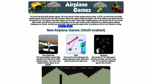 airplanegames.org