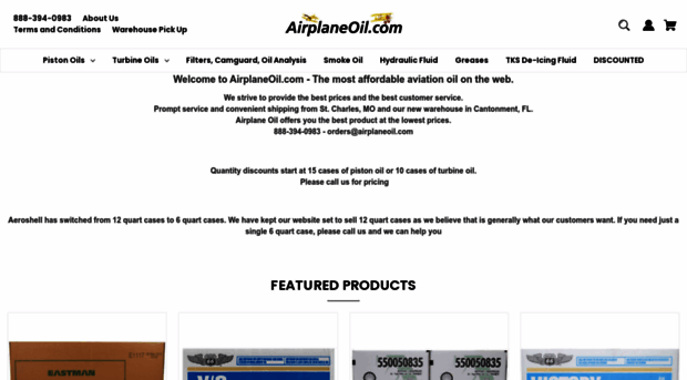 airplaneoil.com