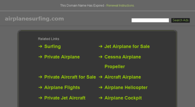 airplanesurfing.com