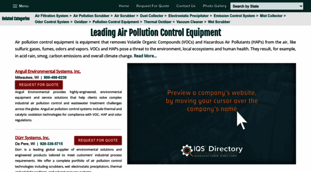 airpollutioncontrolequipment.com