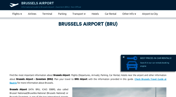 airport-brussels.com