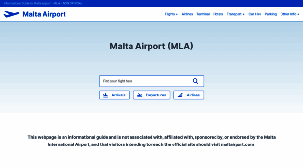 airport-malta.com