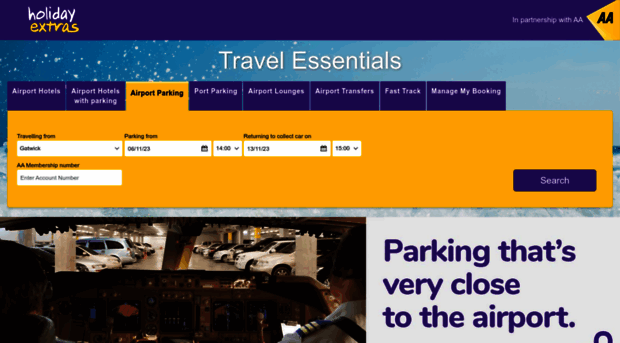 airport.parking.theaa.com