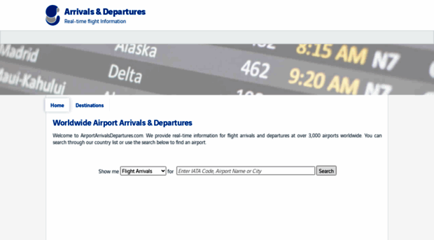 airportarrivalsdepartures.com