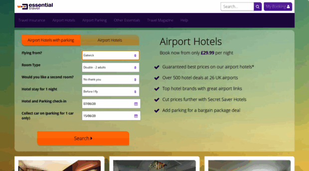 airporthotels.essentialtravel.co.uk