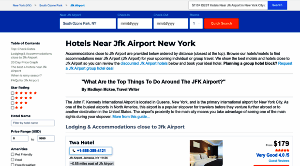 airporthotelsjfk.com