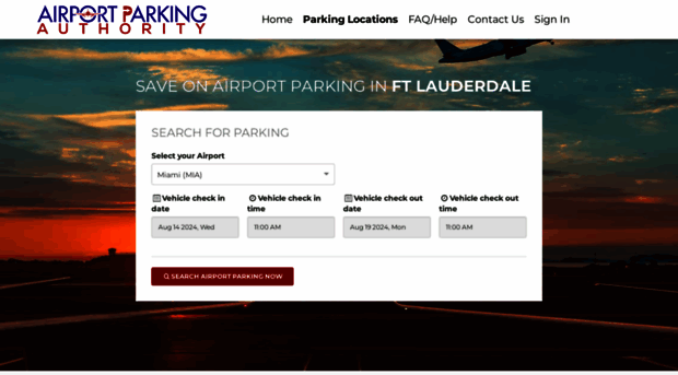 airportparkingauthority.com