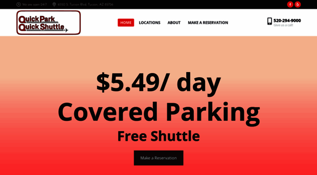 airportparkingtucson.com