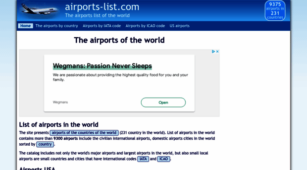 airports-list.com