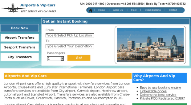 airportsandvipcars.com