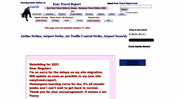 airportstrikes.com