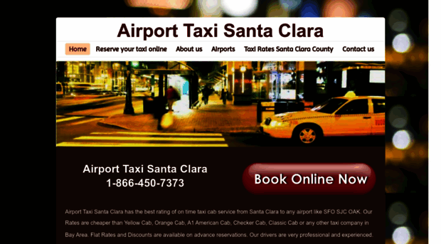 airporttaxisantaclara.com