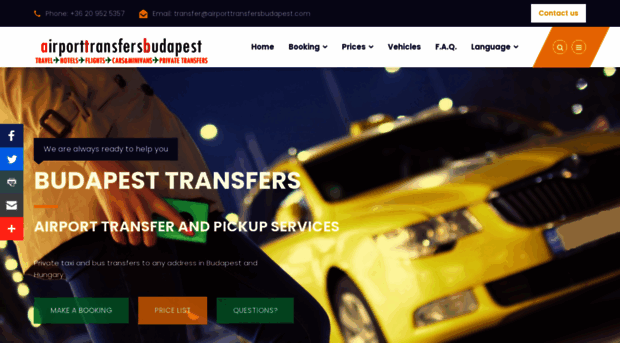 airporttransfersbudapest.com