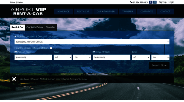airportviprentacar.com