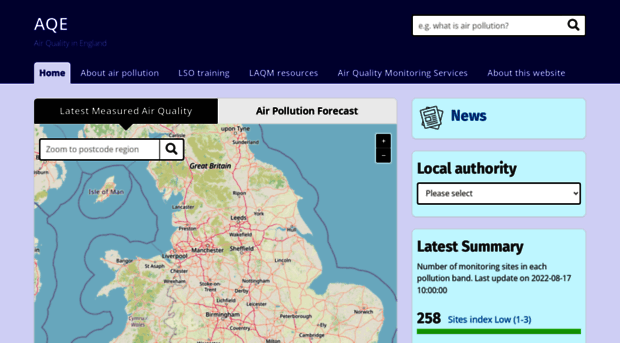 airqualityengland.co.uk