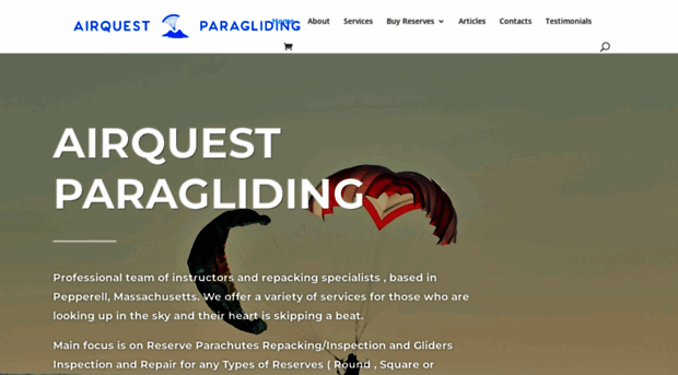 airquestparagliding.com