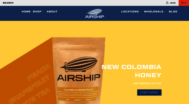 airshipcoffee.com