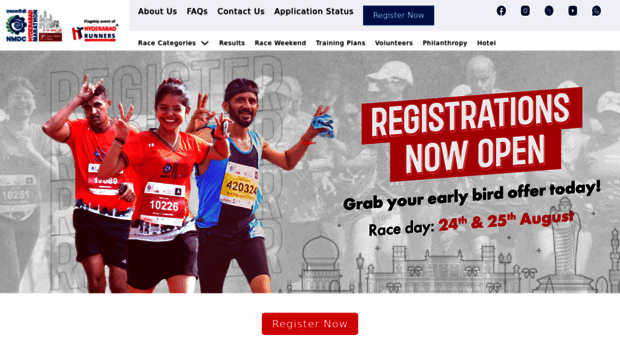 airtelhyderabadmarathon.com