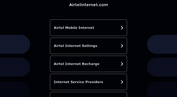 airtelinternet.com