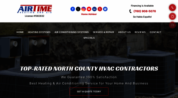 airtimeheatingandairpro.com