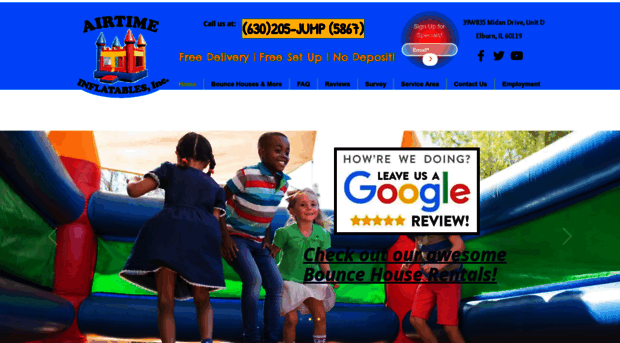 airtimeinflatables.com