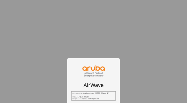 airwave.arubademo.net