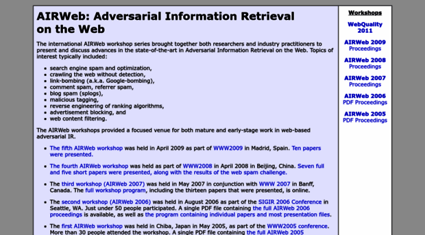 airweb.cse.lehigh.edu