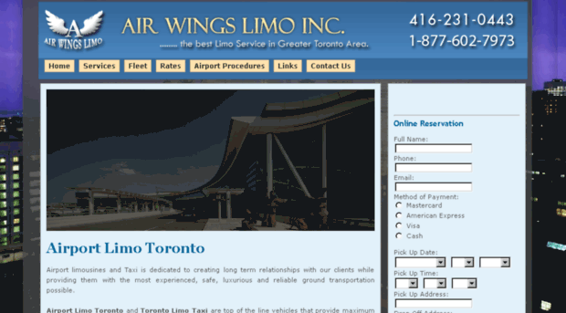 airwingslimo.com